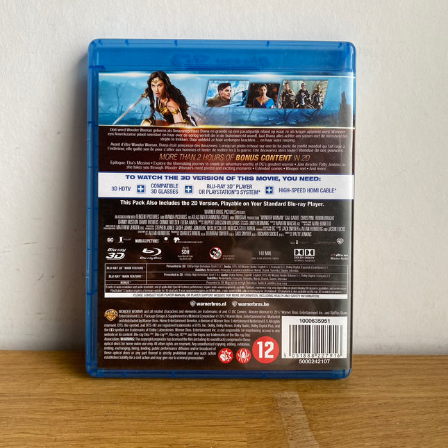 Wonder Woman 3D Blu-Ray 3D