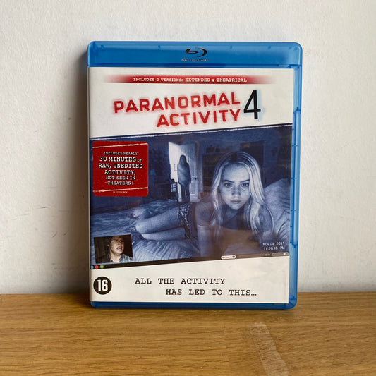 Paranormal Activity 4 Blu-Ray