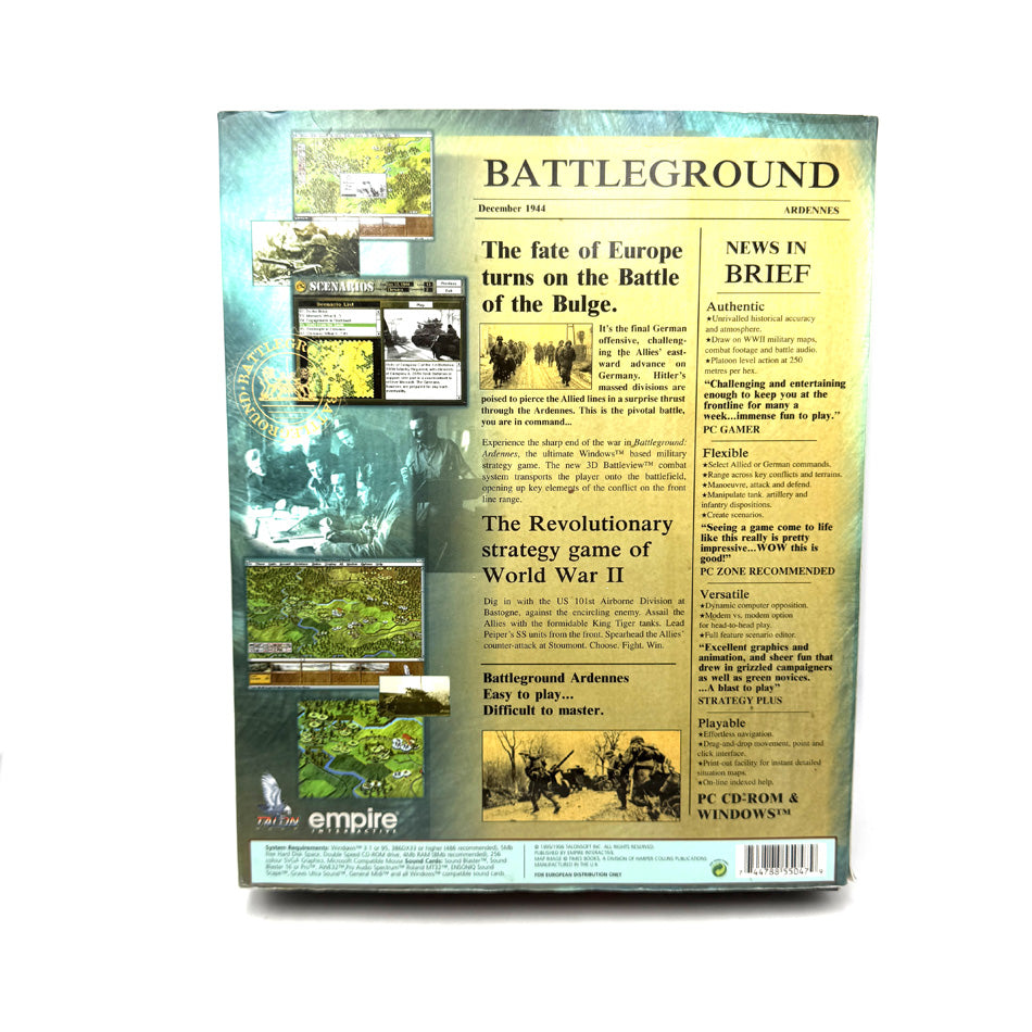 Battleground Ardennes 1944 PC Big Box