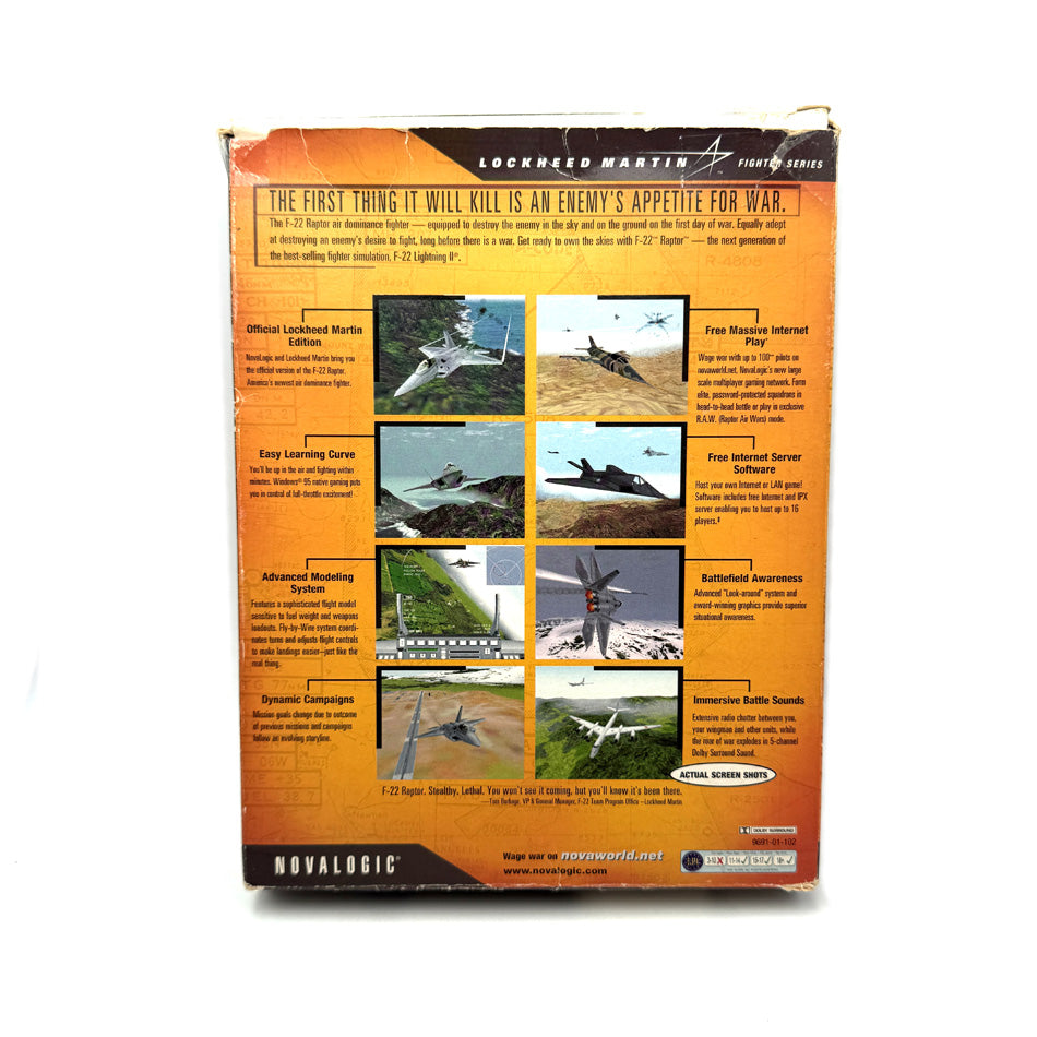 F22 Raptor PC Big Box