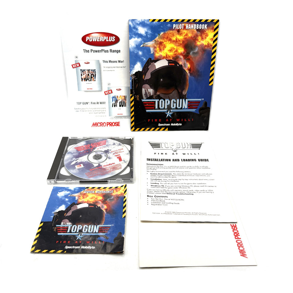 Top Gun Fire At Will PC Big Box