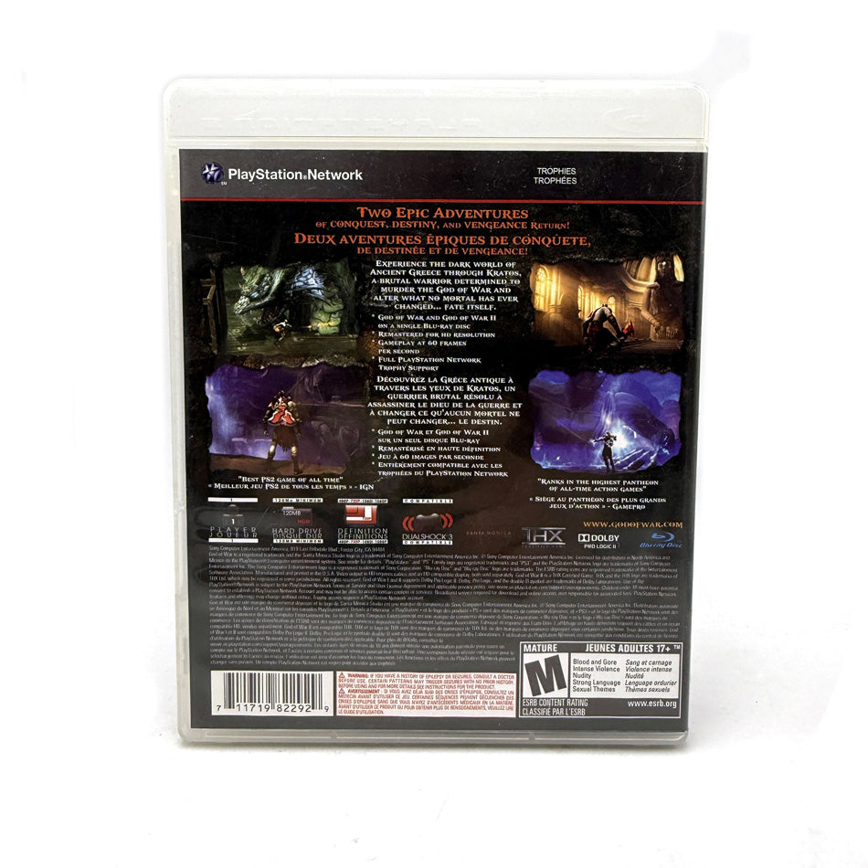 God Of War Collection Playstation 3