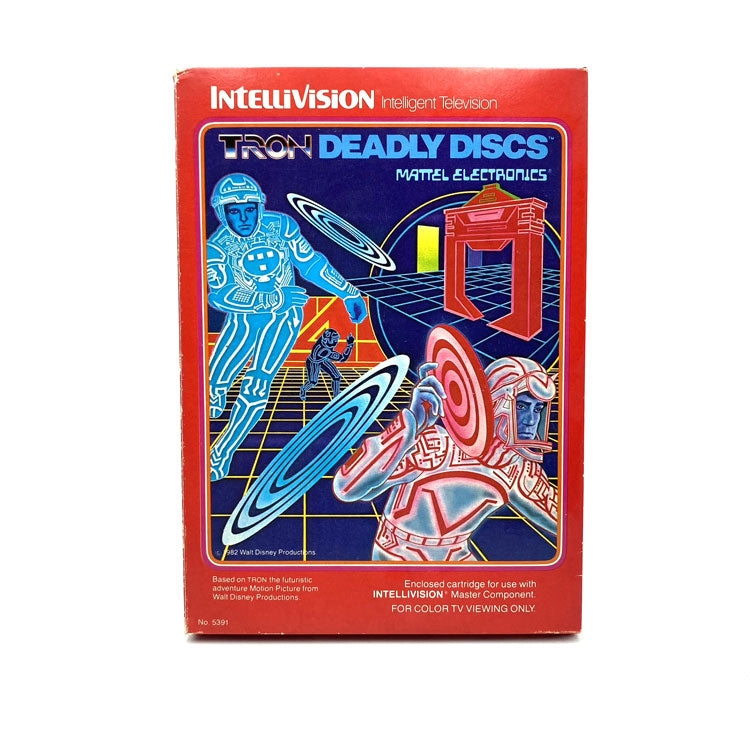 Tron Deadly Discs Intellivision 