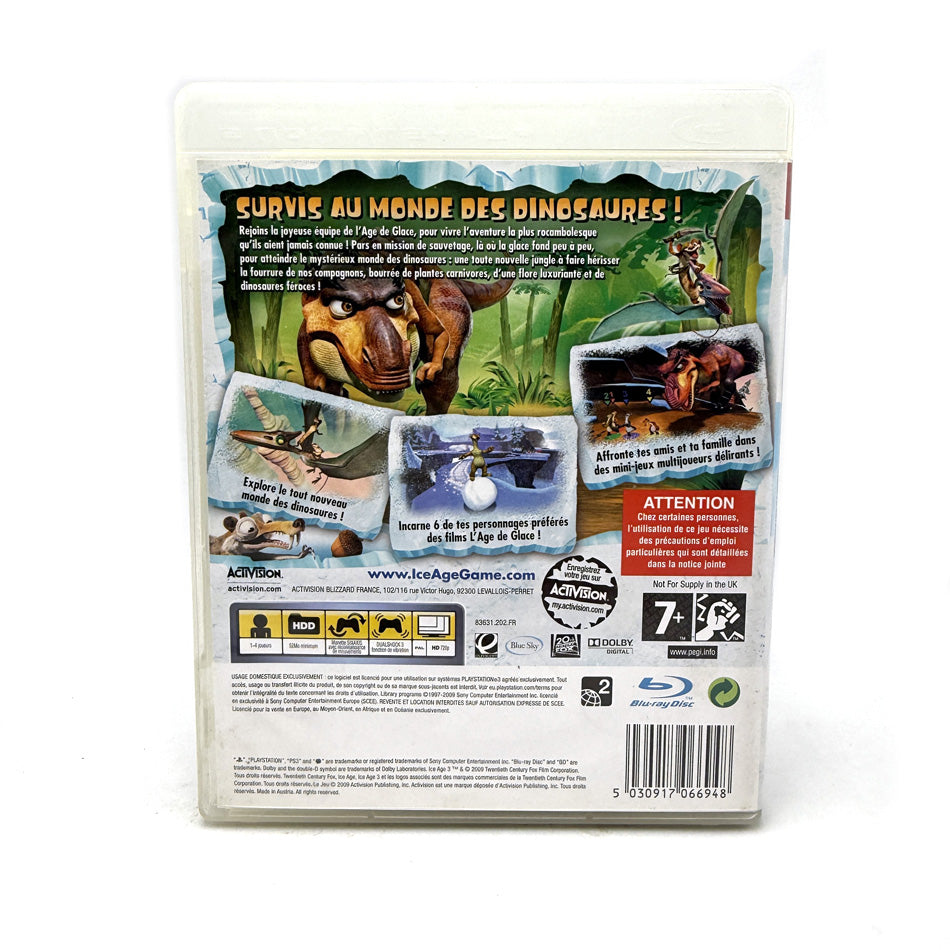 L'Age De Glace 3 Le Temps Des Dinosaures Playstation 3