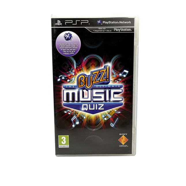 Buzz Music Quiz Playstation PSP