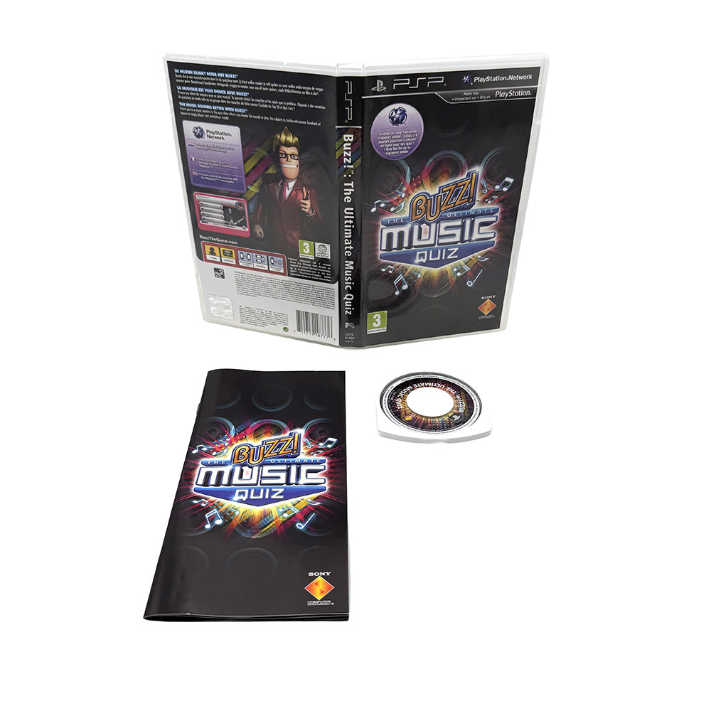 Buzz Music Quiz Playstation PSP