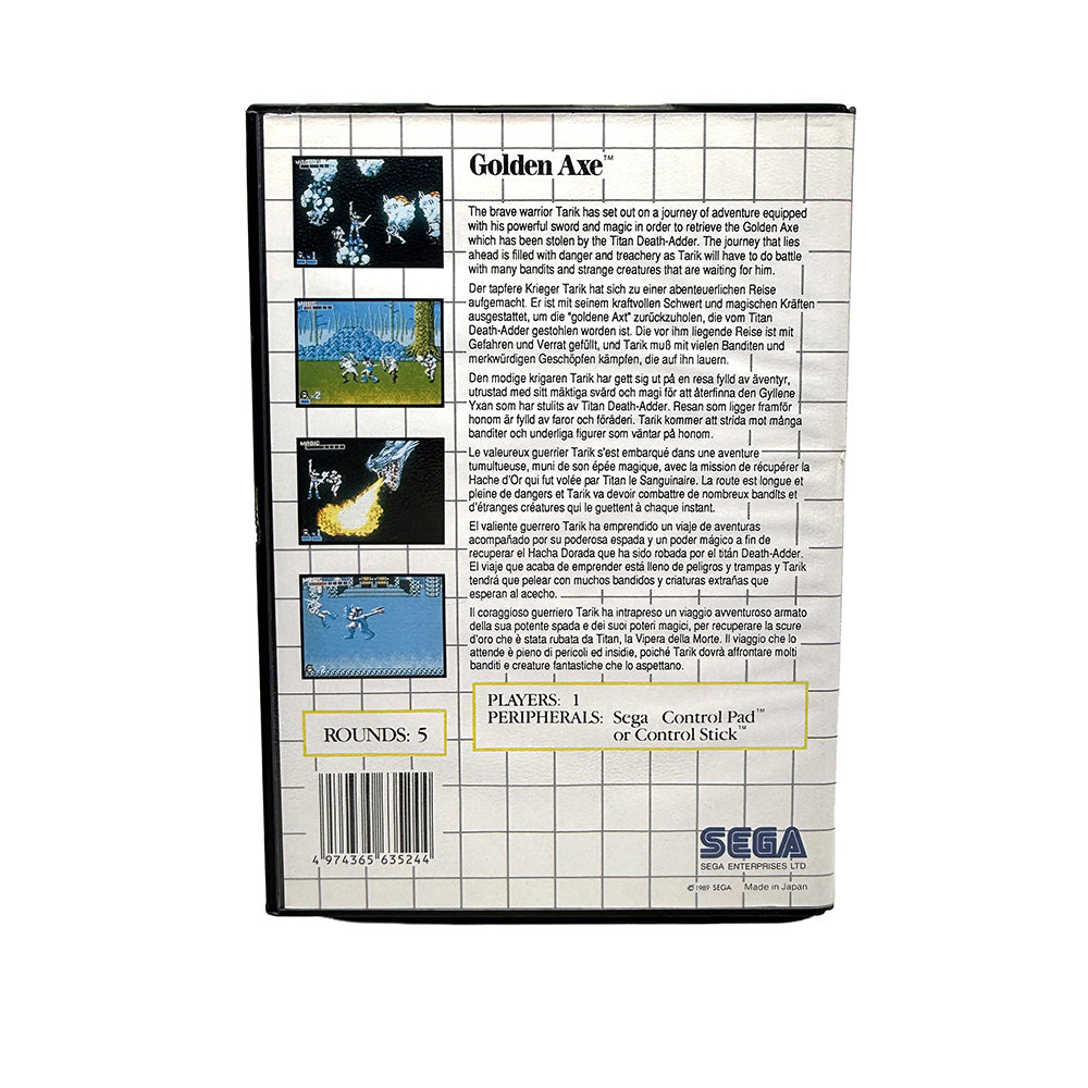 Golden Axe Sega Master System