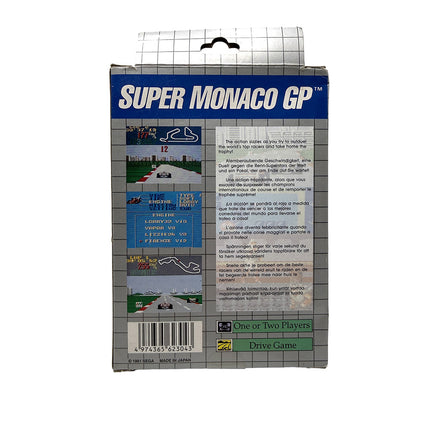 Super Monaco GP Sega Game Gear