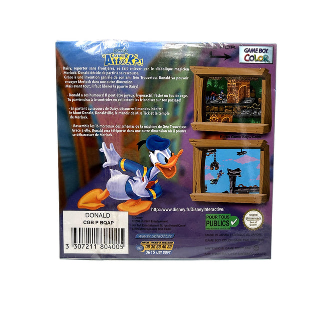 Disney Donald Couak Attak Nintendo Game Boy Color (Neuf sous blister)
