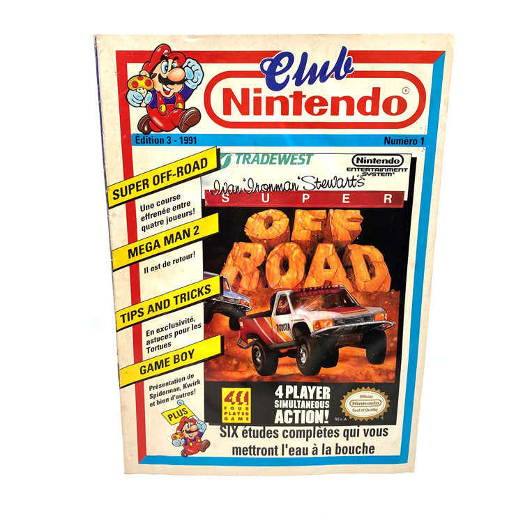 Magazine Club Nintendo Edition 3 1991 (Numéro 1)
