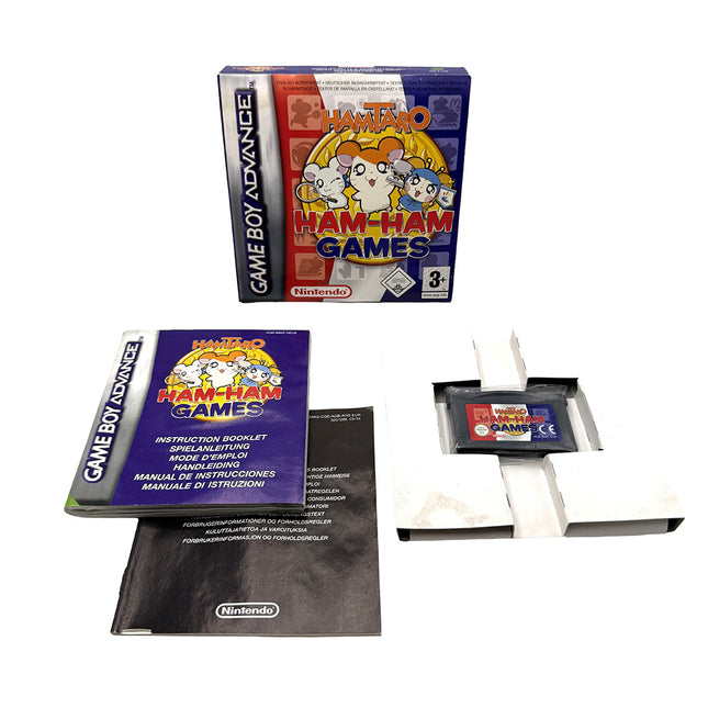 Hamtaro Ham-Ham Games Nintendo Game Boy Advance