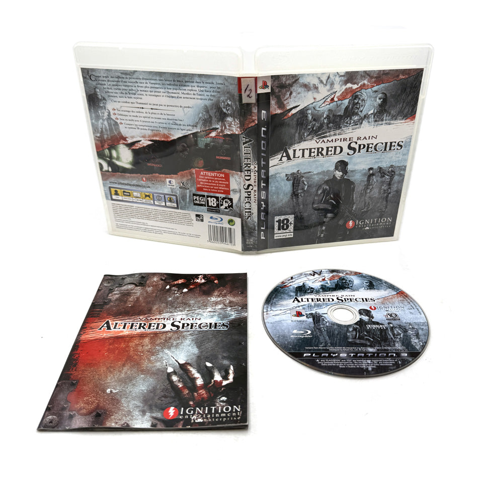 Vampire Rain Altered Species PlayStation 3