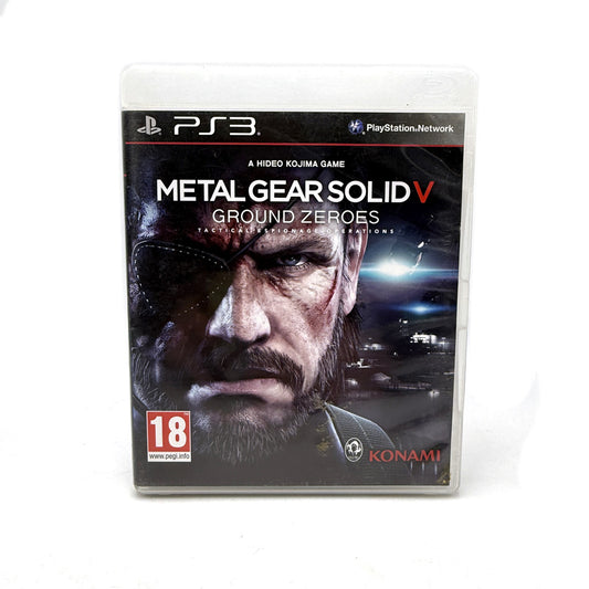 Metal Gear Solid V Ground Zeroes Playstation 3
