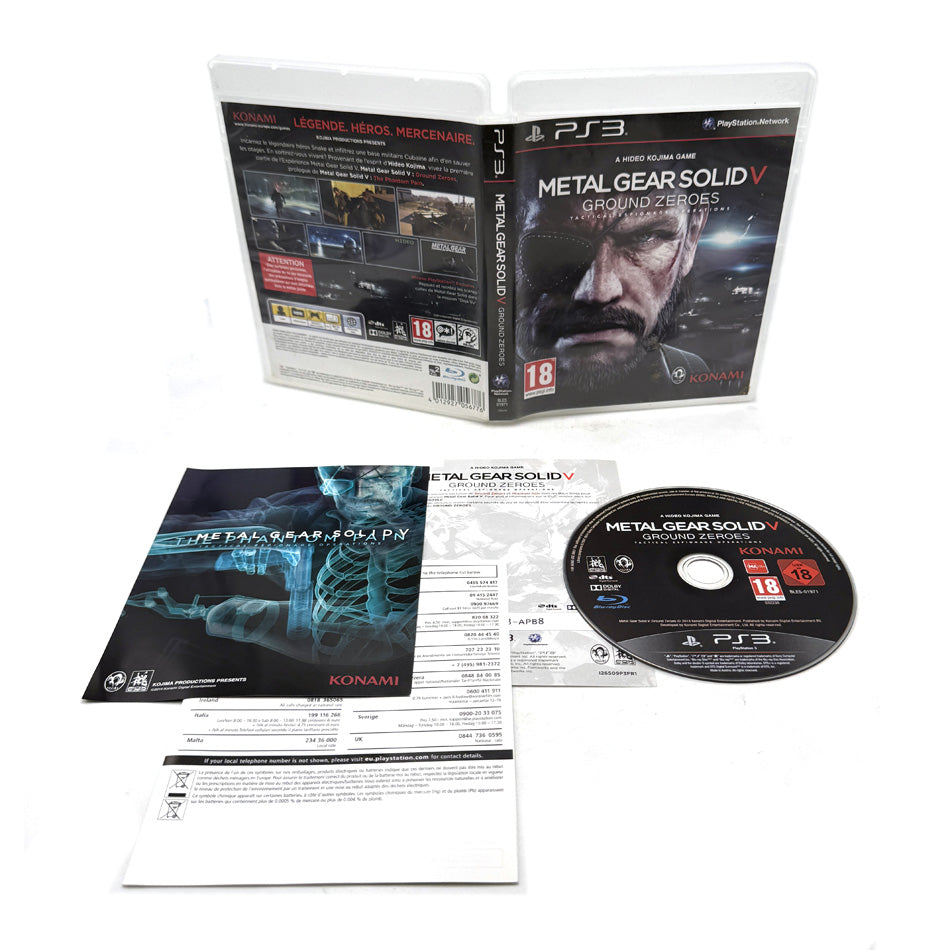 Metal Gear Solid V Ground Zeroes Playstation 3
