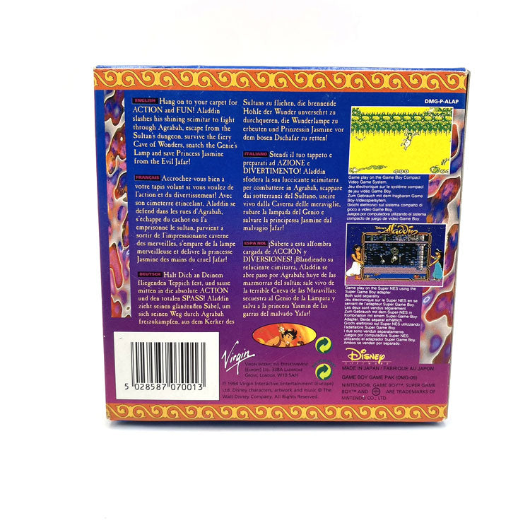 Disney's Aladdin Nintendo Game Boy
