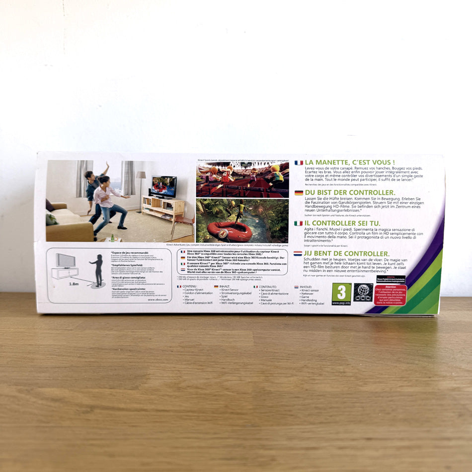 Kinect Sensor Xbox 360 (+ Kinect Adventures)