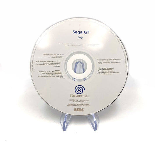Sega GT Sega Dreamcast White Label Promo Disc Not for Resale