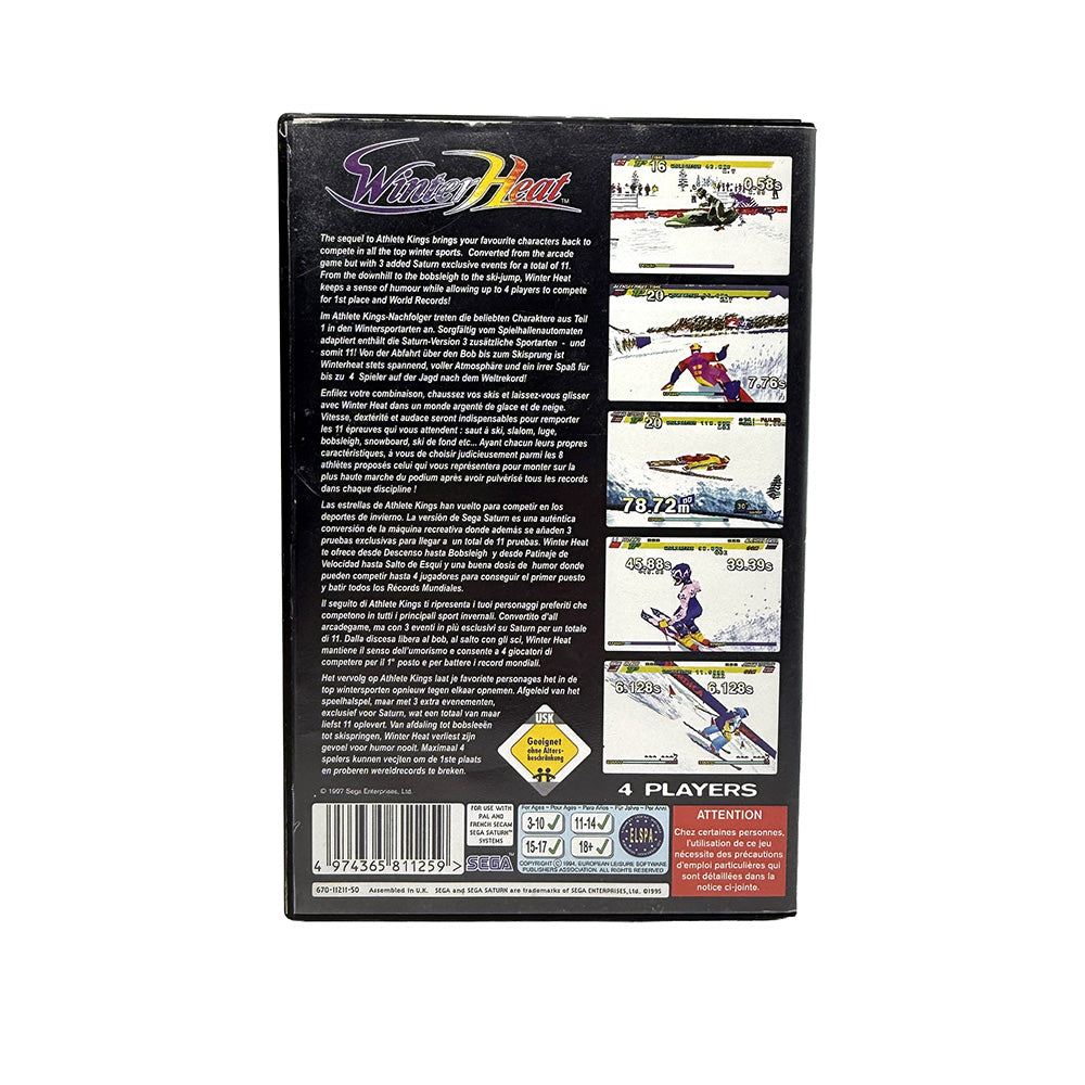 Winter Heat Sega Sports Sega Saturn