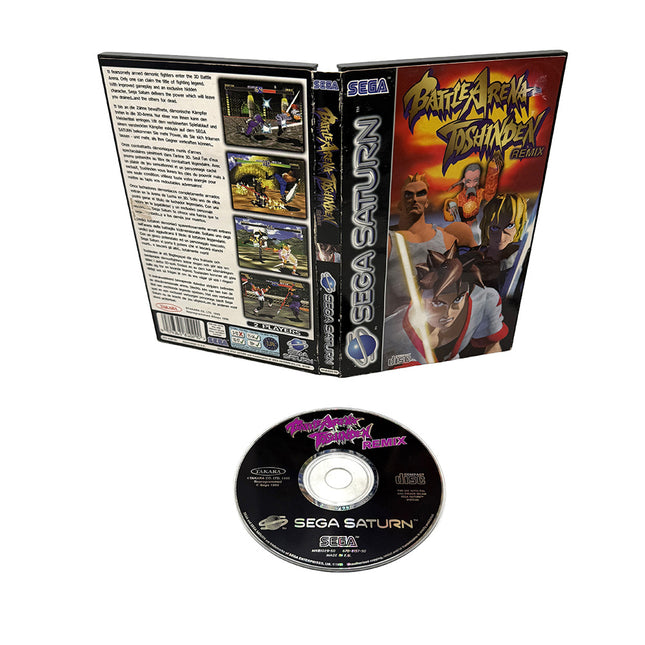 Battle Arena Toshinden Remix Sega Saturn
