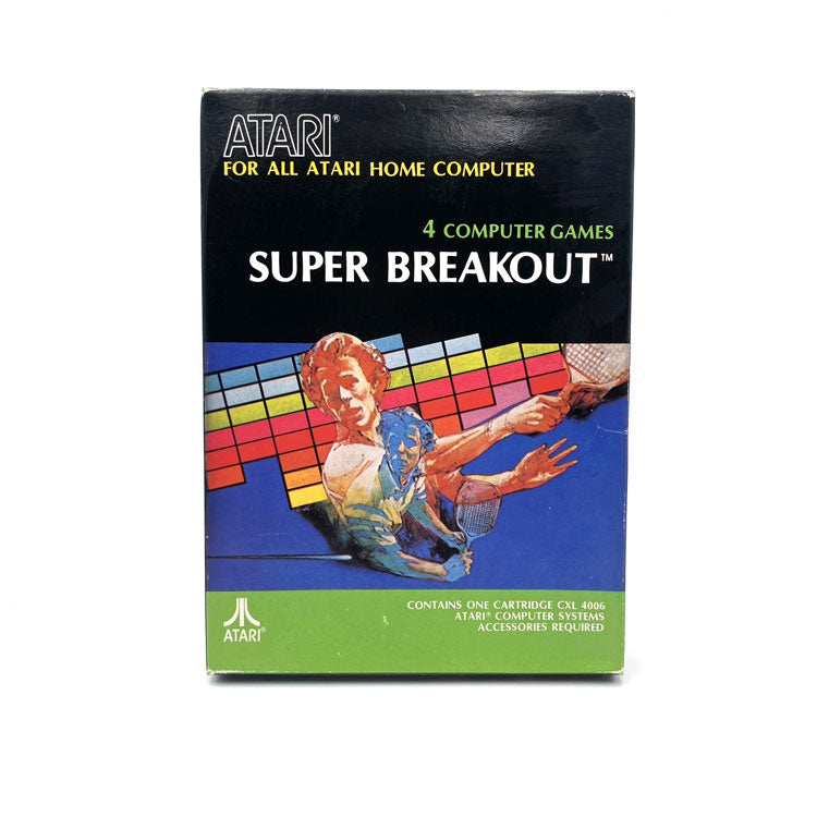 Super Breakout Atari Home Computer