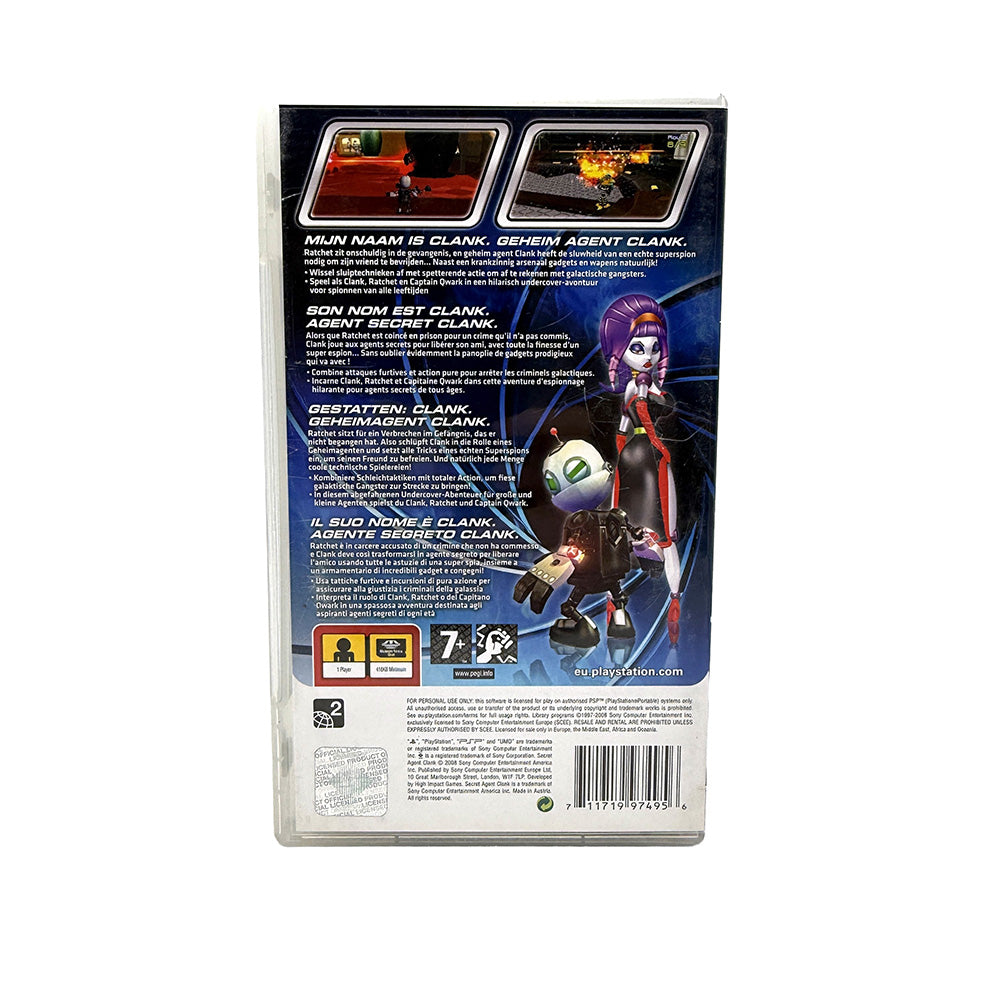 Secret Agent Clank Playstation PSP