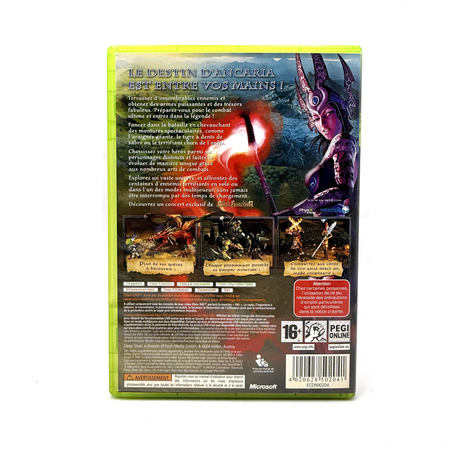 Sacred 2 Fallen Angel Xbox 360