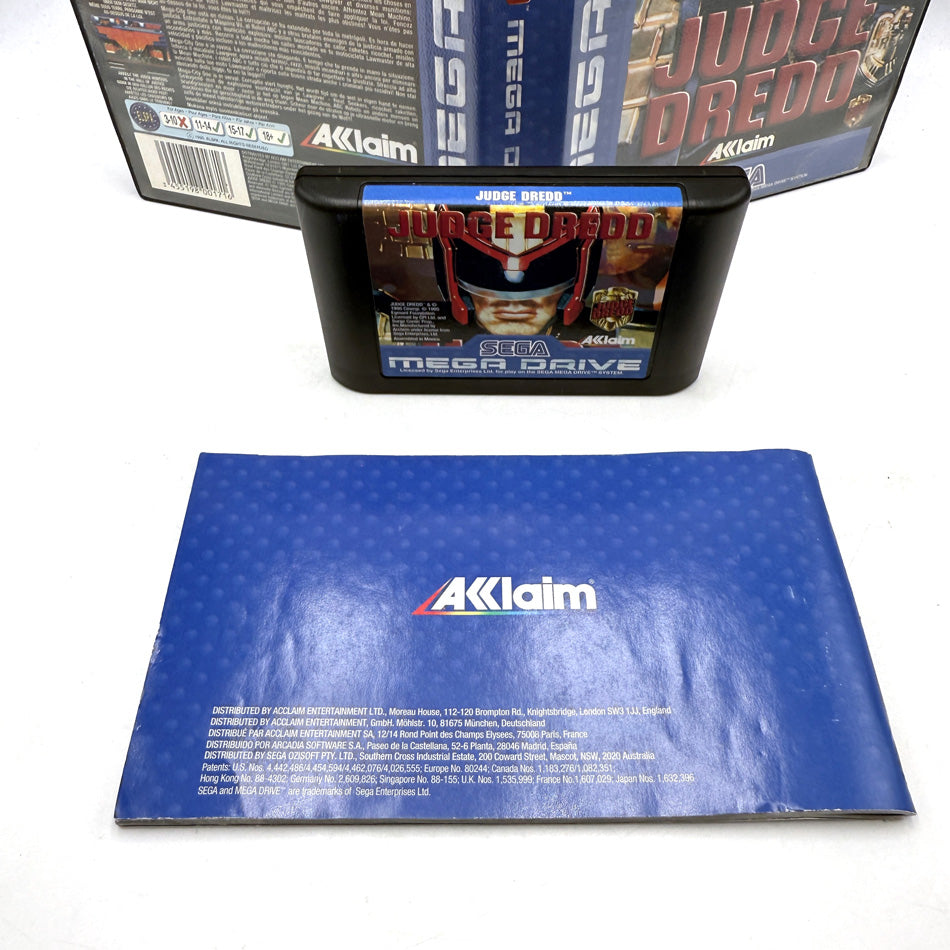 Judge Dredd Sega Megadrive