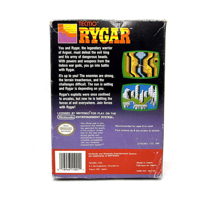 Rygar Nintendo NES