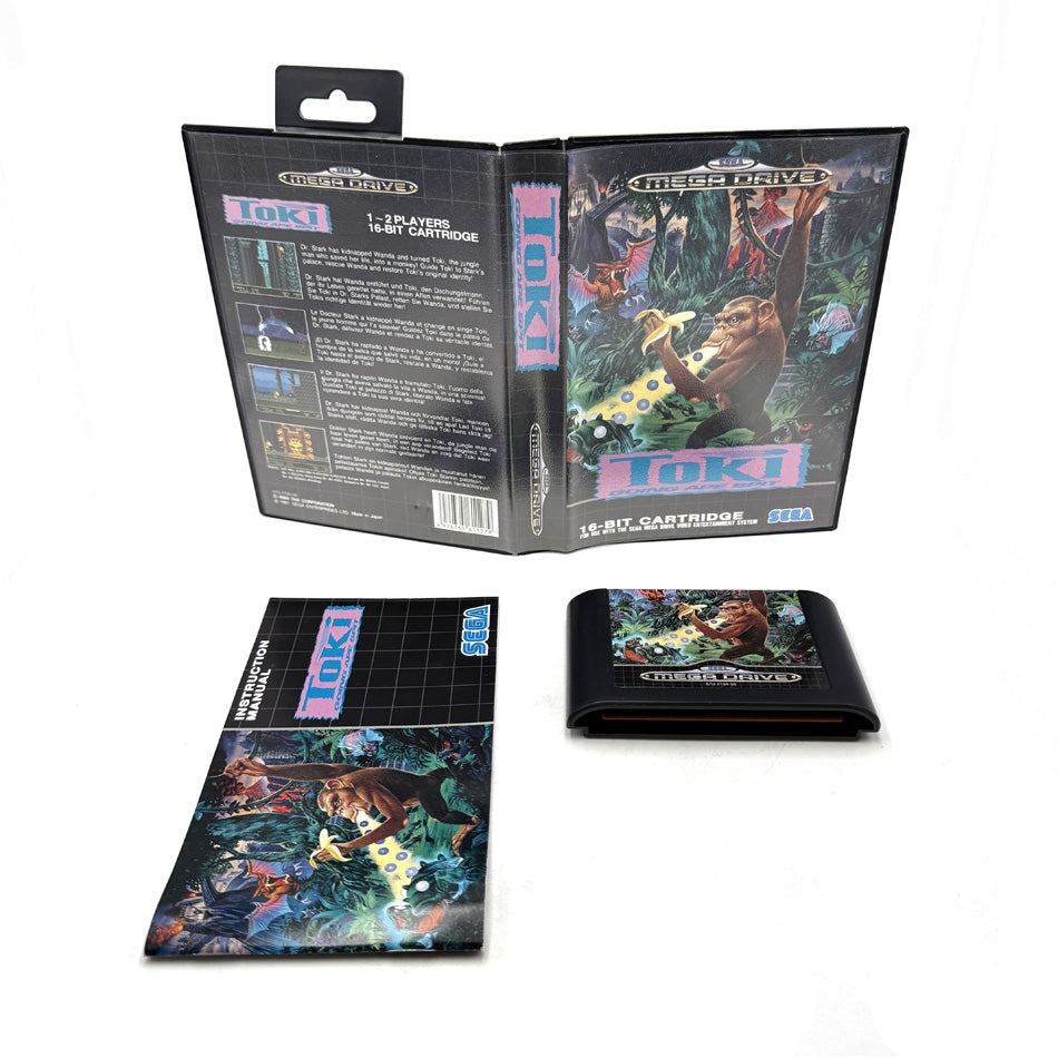 Toki Going Ape Spit Sega Megadrive