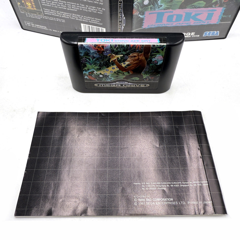 Toki Going Ape Spit Sega Megadrive