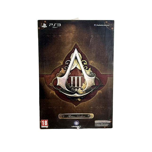 Assassin's Creed III Édition Freedom Playstation 3 (Neuf sous blister), photo 1 de l'exemplaire