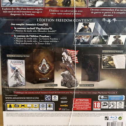 Assassin's Creed III Édition Freedom Playstation 3 (Neuf sous blister), photo 4 de l'exemplaire