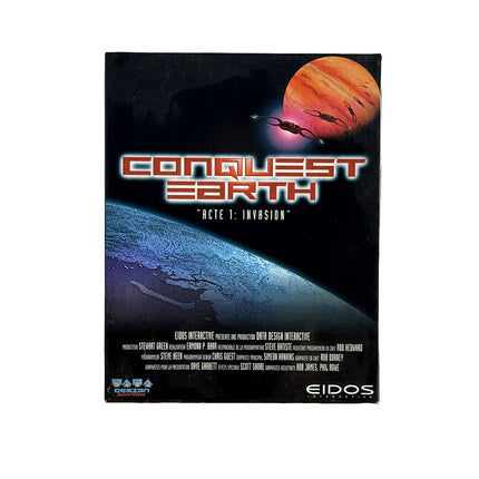 Conquest Earth Acte 1 Invasion PC Big Box, photo 1 de l'exemplaire