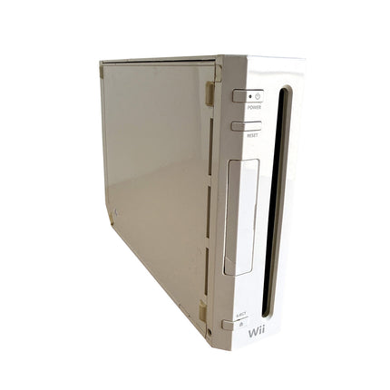 Console Nintendo Wii blanche : vue détaillée de l’exemplaire