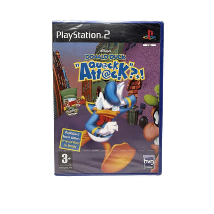 Donald Duck Quack Attack Playstation 2 neuf sous blister – face avant