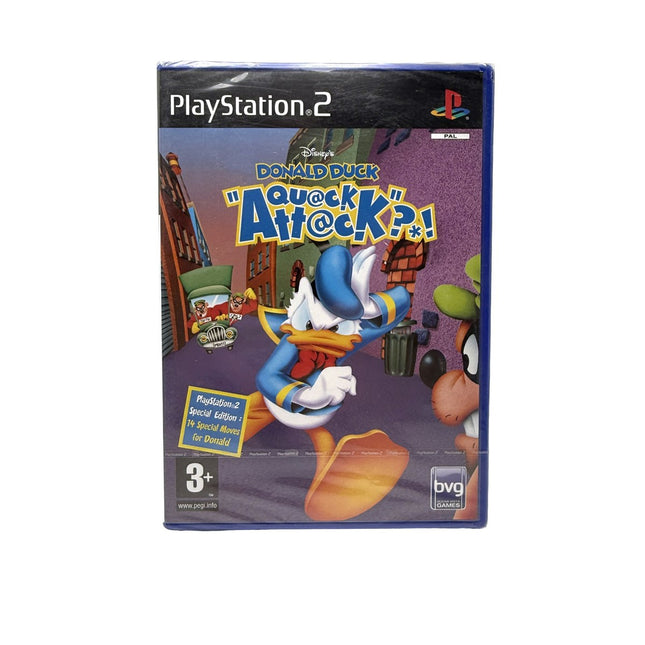 Donald Duck Quack Attack Playstation 2 neuf sous blister – face avant