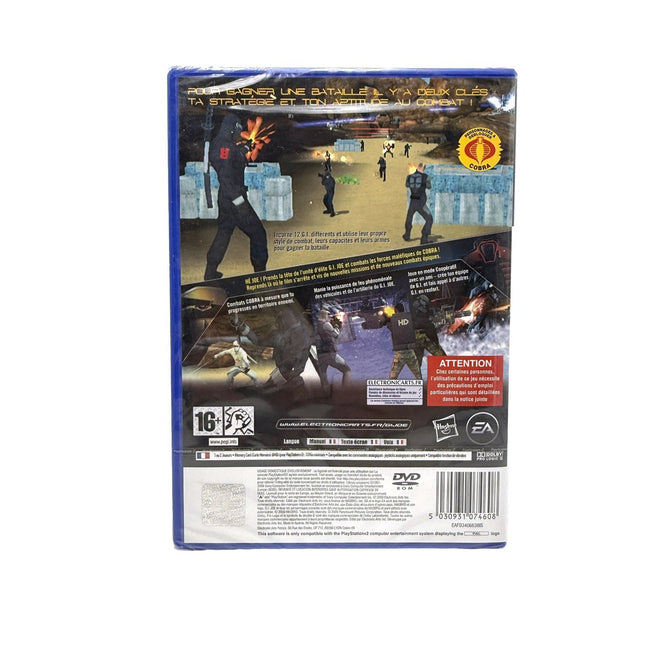 G.I. Joe Le Réveil du Cobra Playstation 2 neuf sous blister – dos