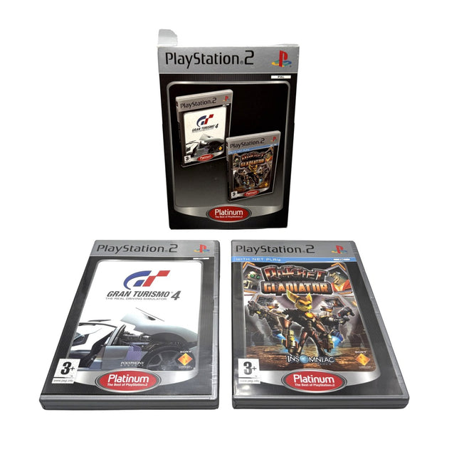Coffret Gran Turismo 4 + Ratchet Gladiator Platinum PlayStation 2 – photo 6