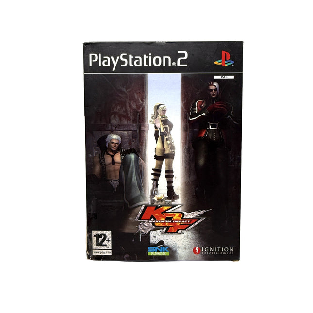 The King of Fighters Maximum Impact PS2 – coffret, notice et DVD bonus