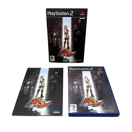 The King of Fighters Maximum Impact PS2 – coffret, notice et DVD bonus