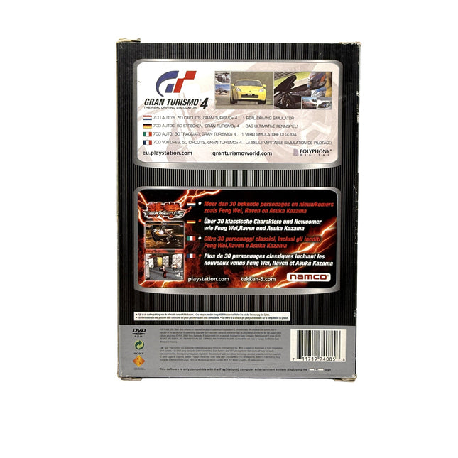 Coffret Gran Turismo 4 + Tekken 5 Playstation 2 Platinum