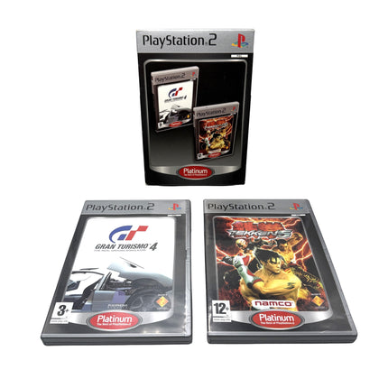 Coffret Gran Turismo 4 + Tekken 5 Playstation 2 Platinum
