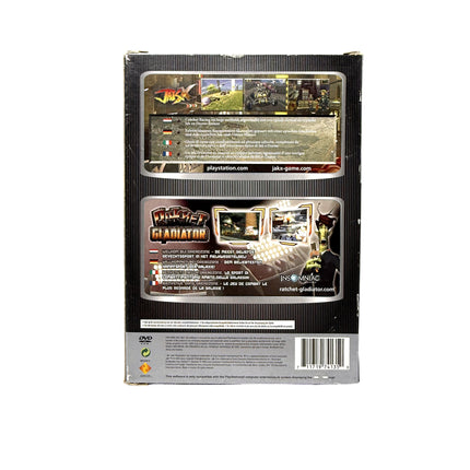 Coffret Jak X + Ratchet Gladiator Playstation 2 Platinum