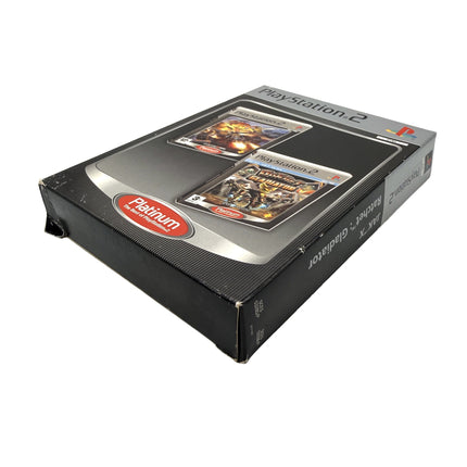Coffret Jak X + Ratchet Gladiator Playstation 2 Platinum
