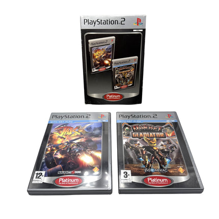 Coffret Jak X + Ratchet Gladiator Playstation 2 Platinum