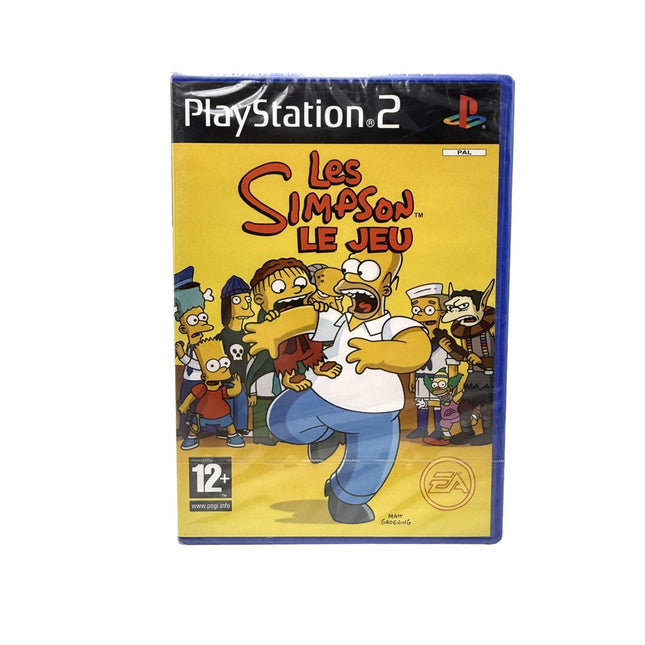 Les Simpson Le Jeu Playstation 2 – face avant