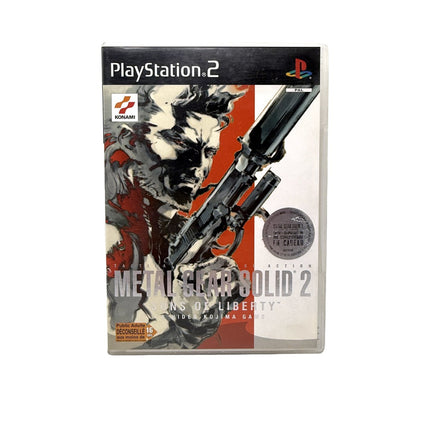 Metal Gear Solid 2: Sons of Liberty Playstation 2 – face avant