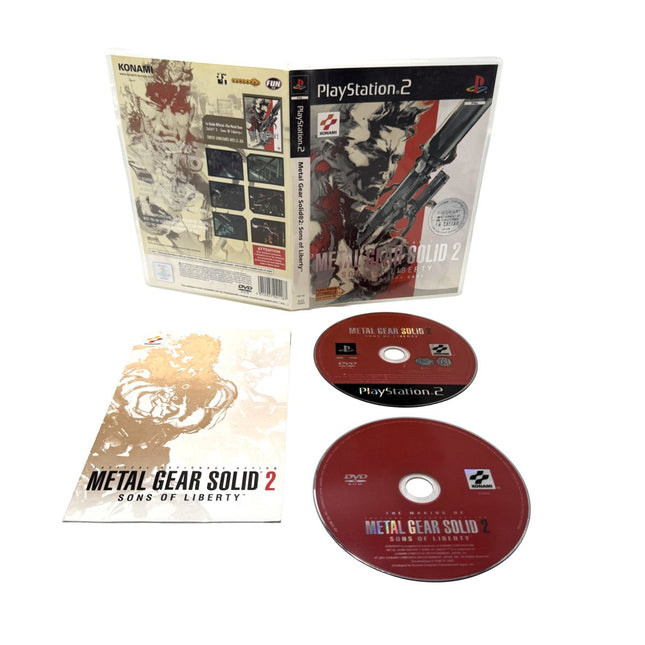 Metal Gear Solid 2: Sons of Liberty Playstation 2 – contenu et détail 2
