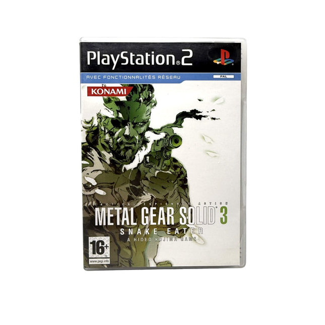 Metal Gear Solid 3: Snake Eater Playstation 2 – face avant