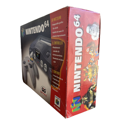 Boîte Nintendo 64, côté rouge